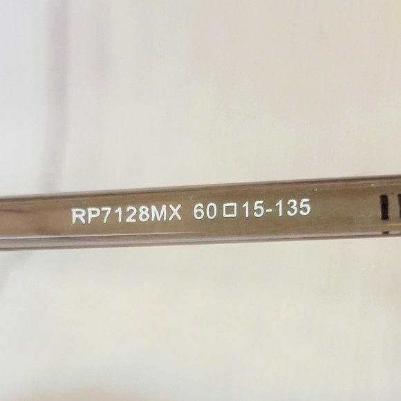 Armani RP7128MX 60/15-135 Chrome/Yellow Lenses Sunglasses - Picture 5 of 6